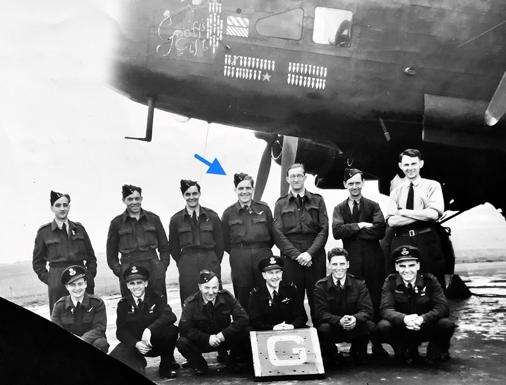 F/Sgt William (Bill) Tiltman, 1924 - 2008. Flight Engineer 158 Squadron